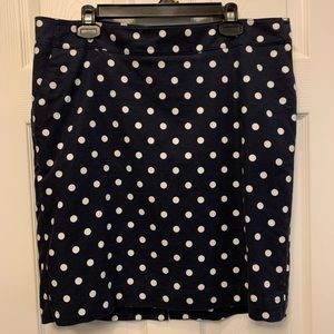 Merona Polka Dot A-alone Skirt with Pockets